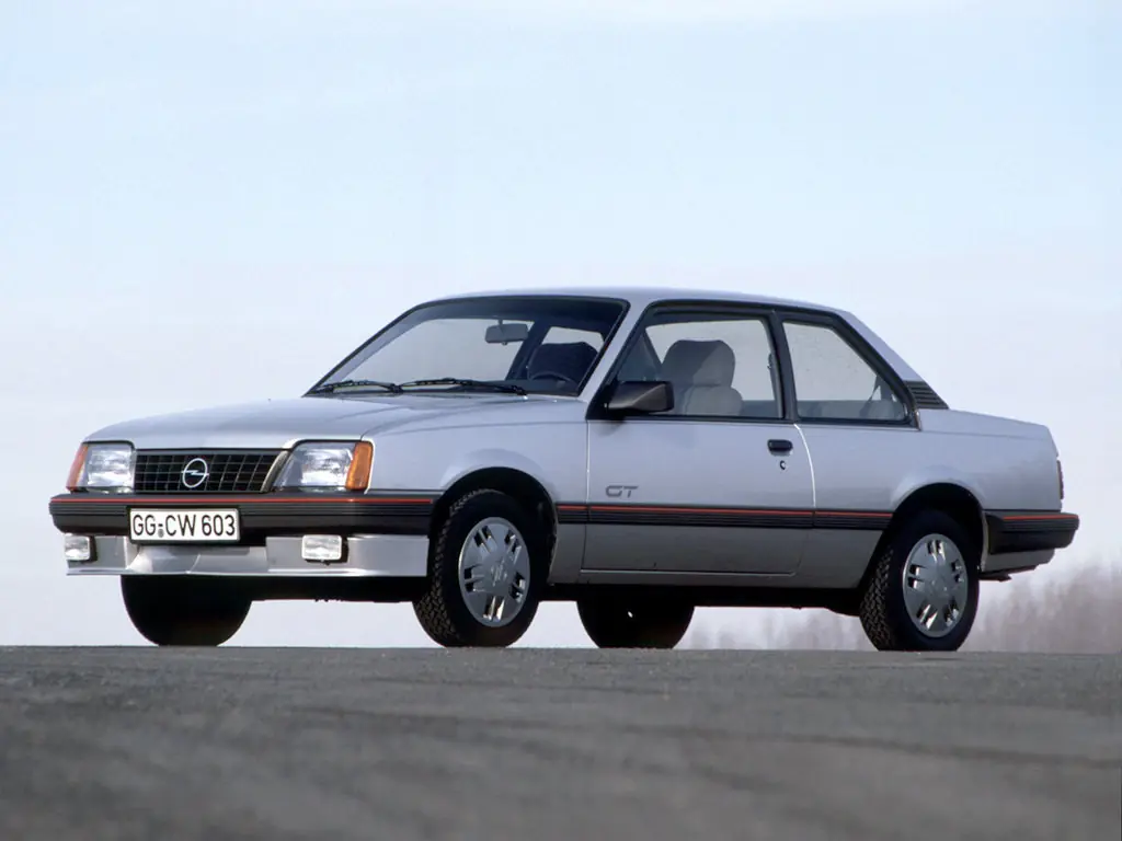 Opel Ascona 3 поколение, рестайлинг, купе (10.1984 - 07.1986)